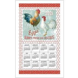 Farm Nostalgia Towel Calendar - Linen Calendar Towel